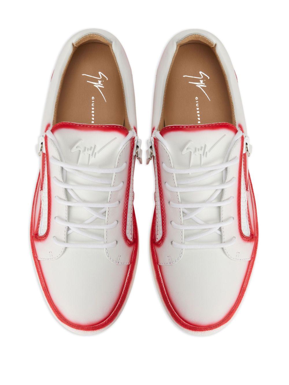 Frankie seam-detail low-top sneakers Product Image