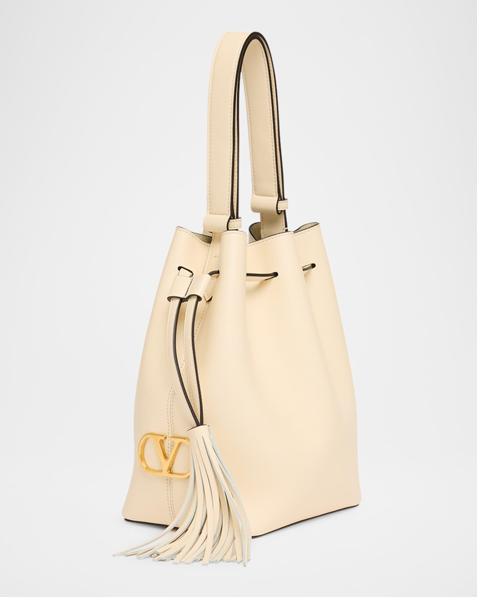 So Seau Tassel Leather Bucket Bag Product Image