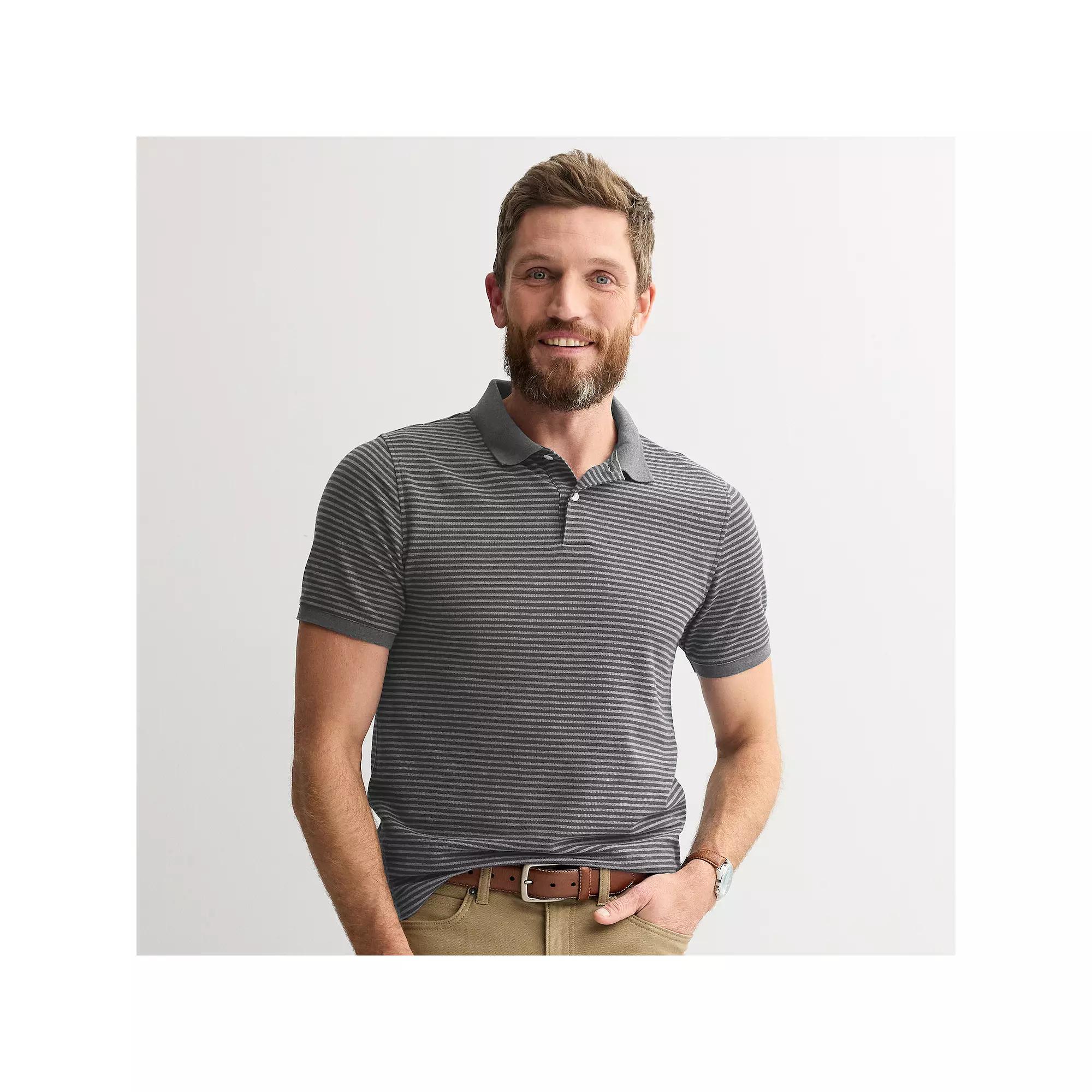 Men's Sonoma Goods For Life® Fashion Pique Polo,  Product Image