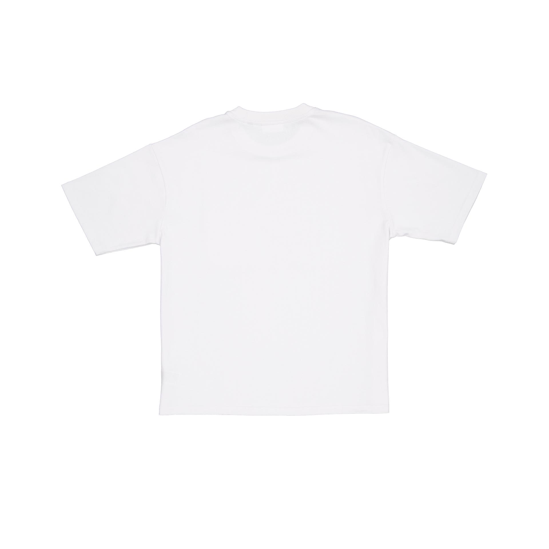 New Era Branded Alden Heavyweight Optic White Pocket T-Shirt Male Product Image
