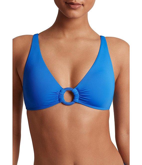 Lauren Ralph Lauren Macrame'- Ring Low Waist Hipster Swim Bottom Product Image