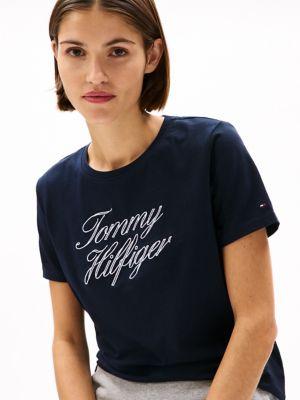 Script Hilfiger Logo T-Shirt Product Image