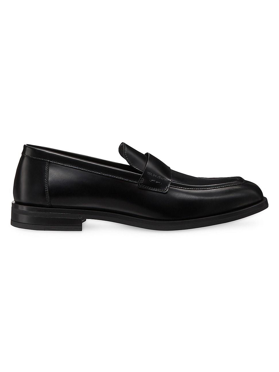 Mens Club Classic Leather Loafers Product Image