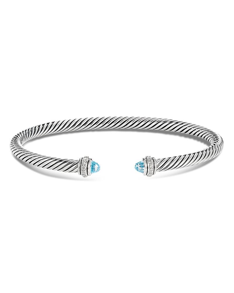 Womens Cable Classics Color Bracelet with Pav Diamonds Product Image