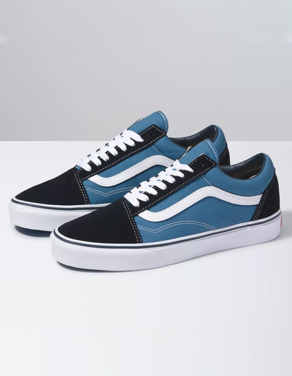 VANS Old Skool Navy & White Shoes - NAVY Product Image