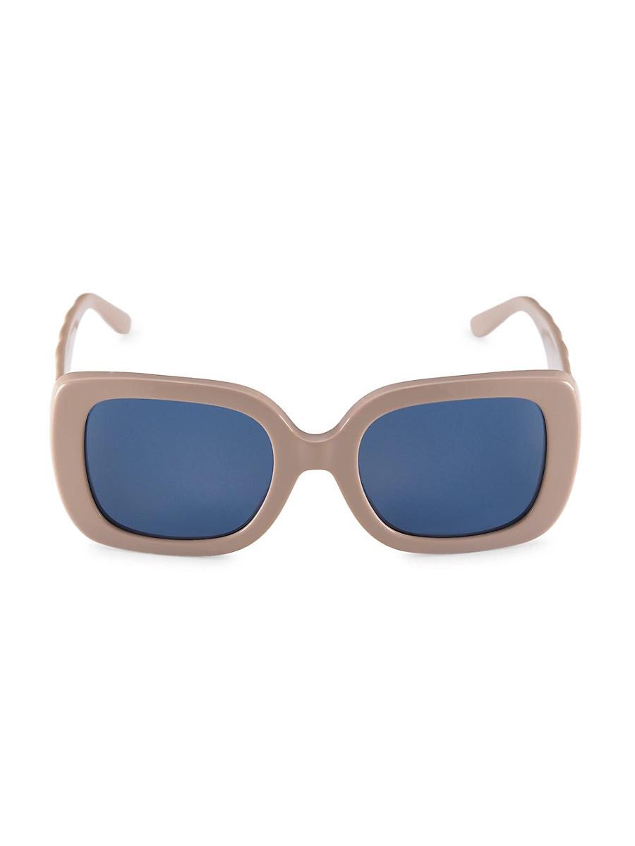 Womens 54MM Square Sunglasses Product Image