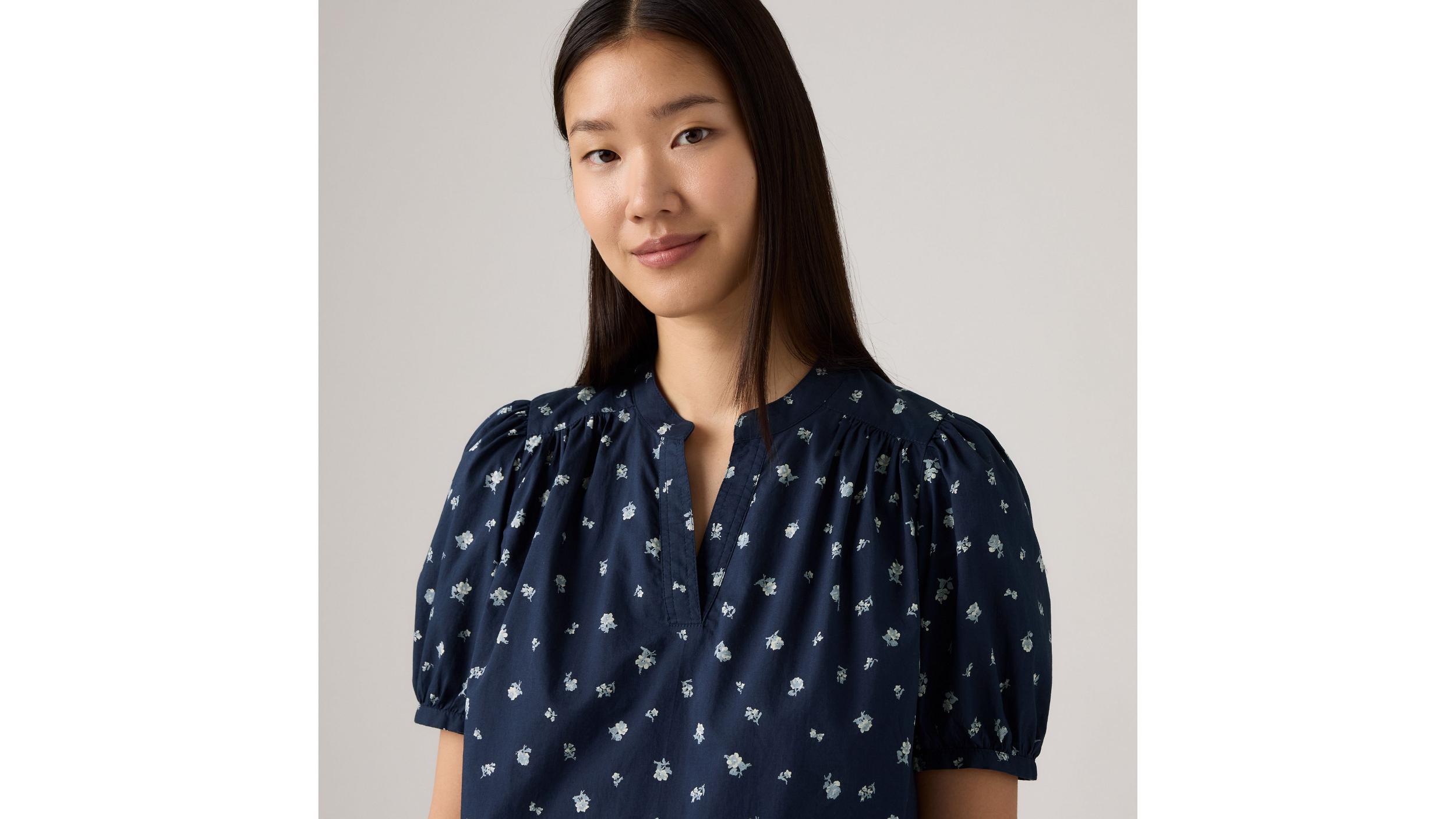 Amelie Poplin Blouse Product Image