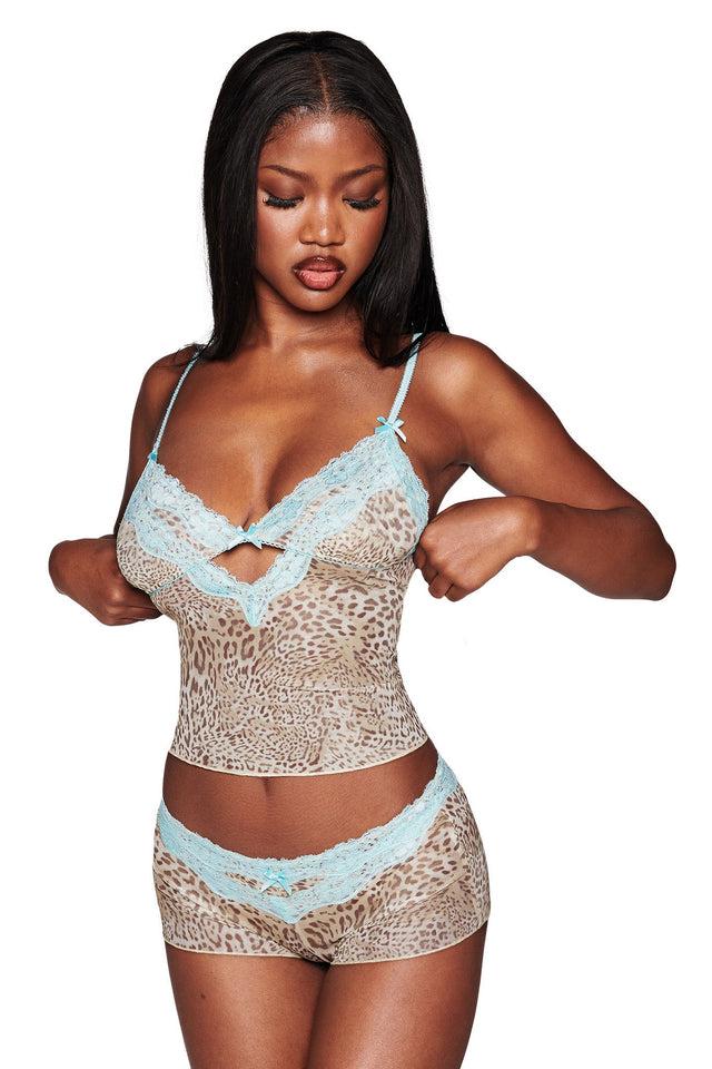 TASHA SHORT - LEOPARD LIMBO Product Image