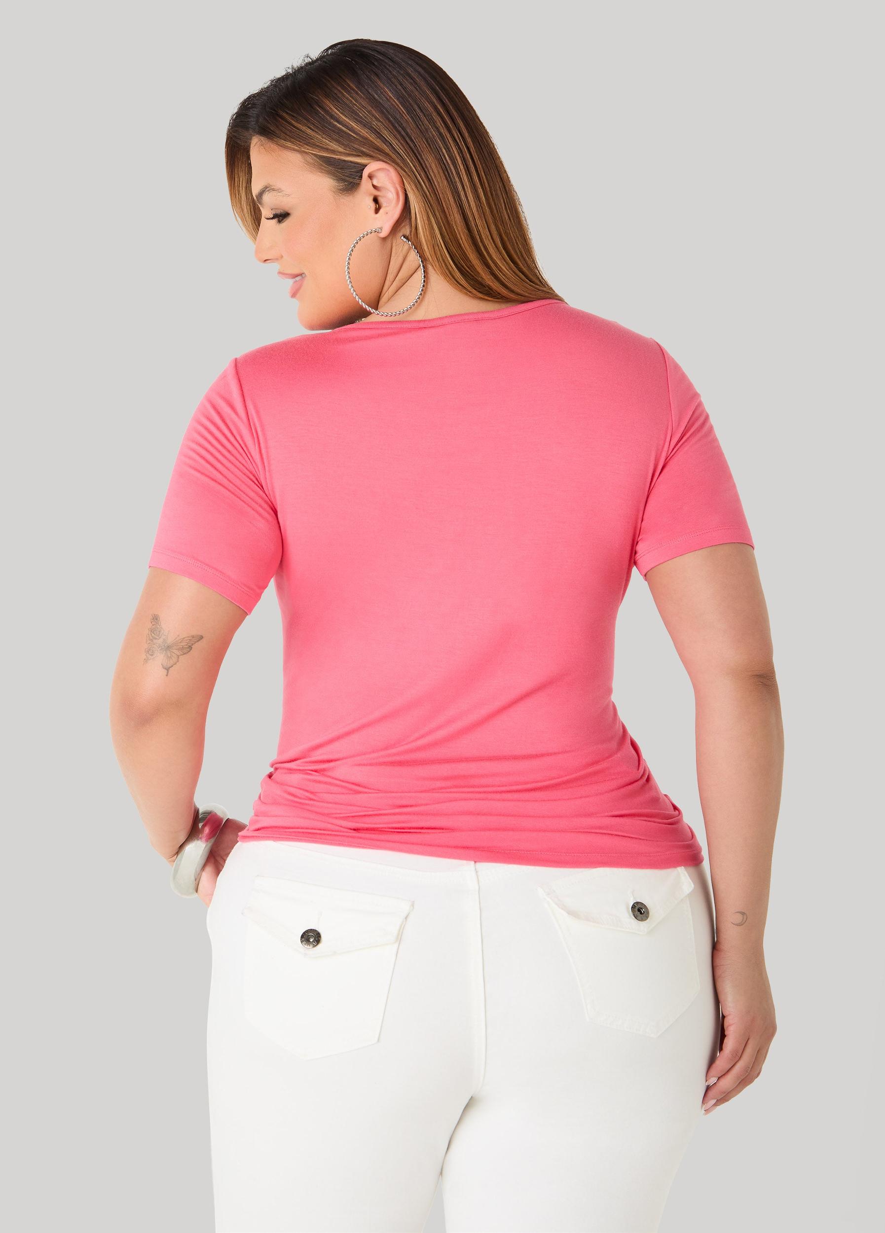The Basic Crewneck Jersey Tee Product Image