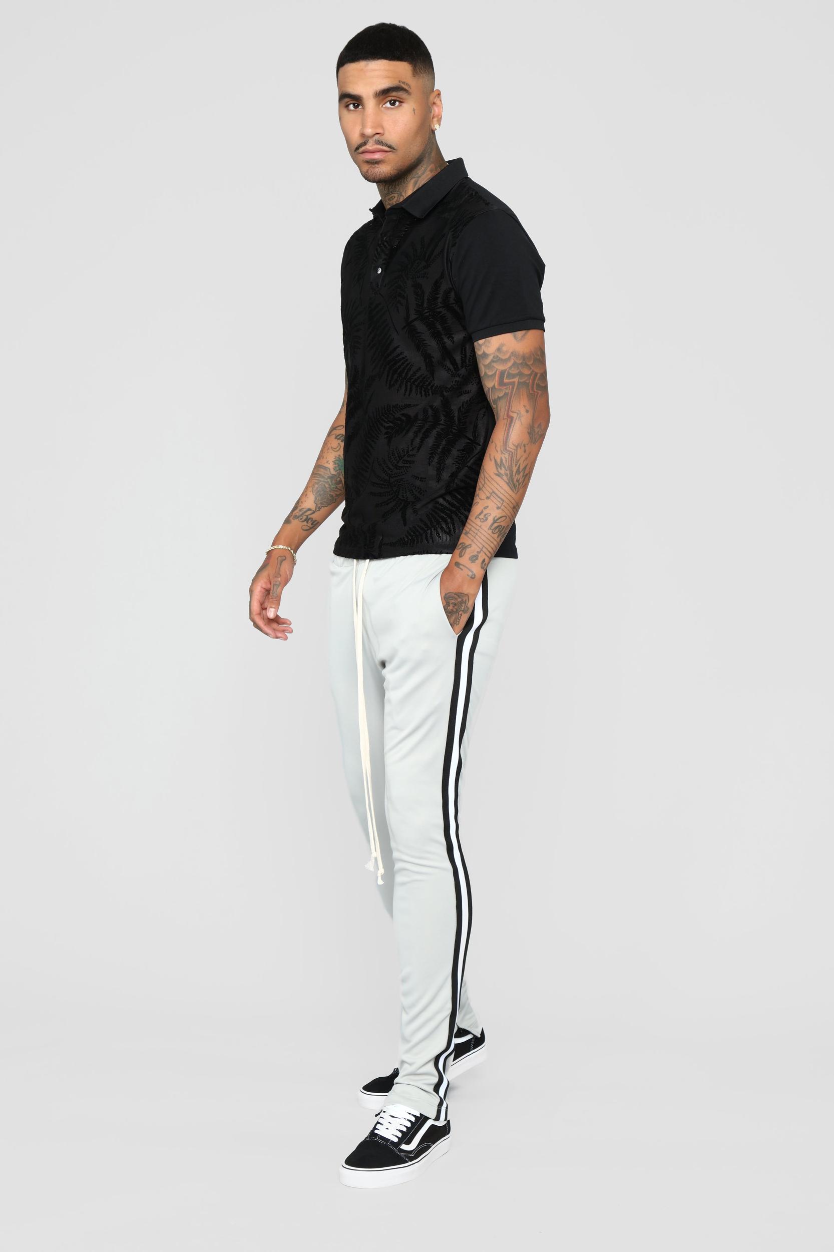 Breezy Short Sleeve Polo - Black Product Image