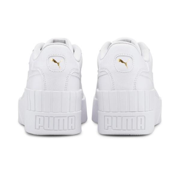 PUMA Cali Wedge Women's Sneakers in White Product Image