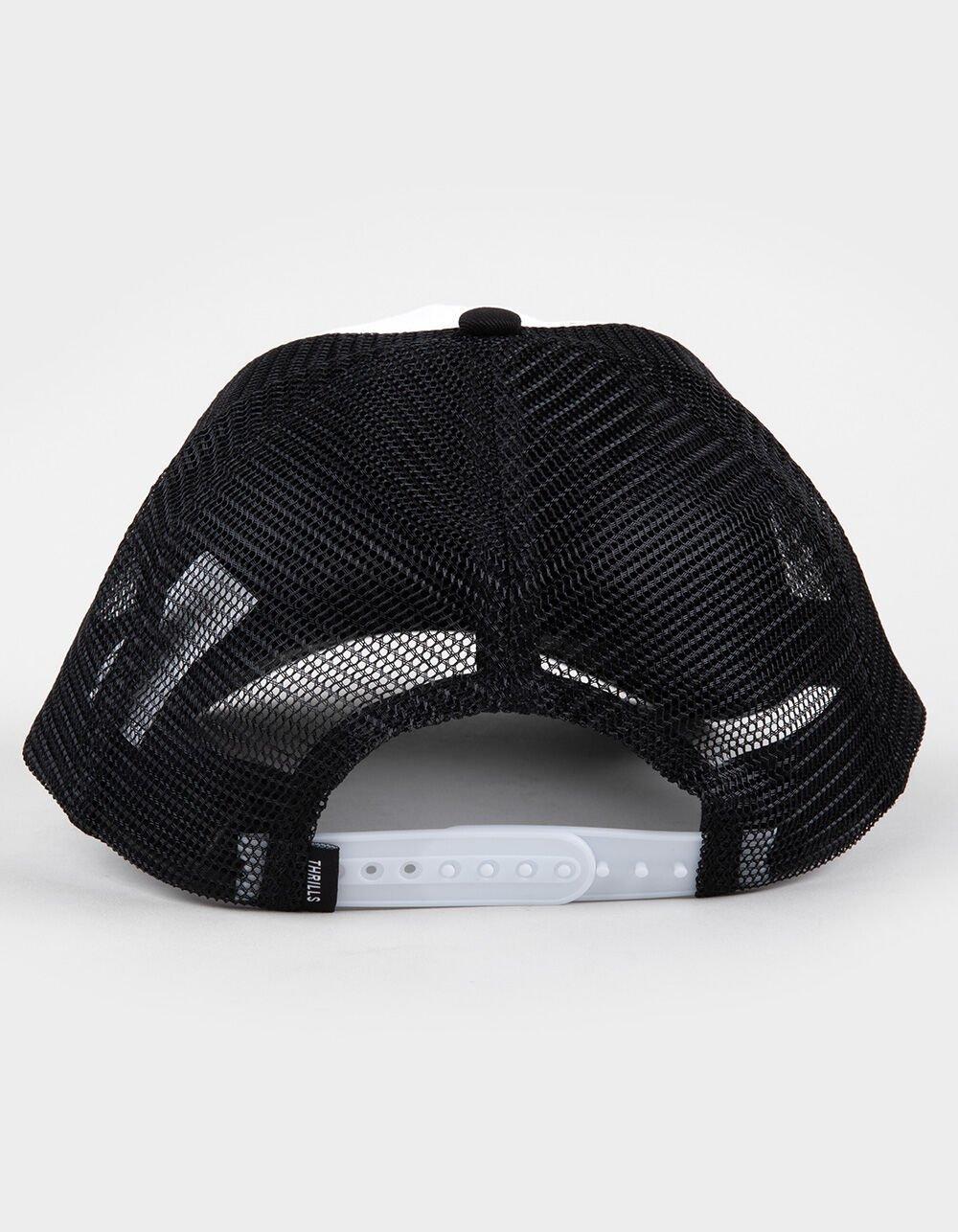 THRILLS Tribute To Chaos Trucker Hat - BLK/WHT Product Image