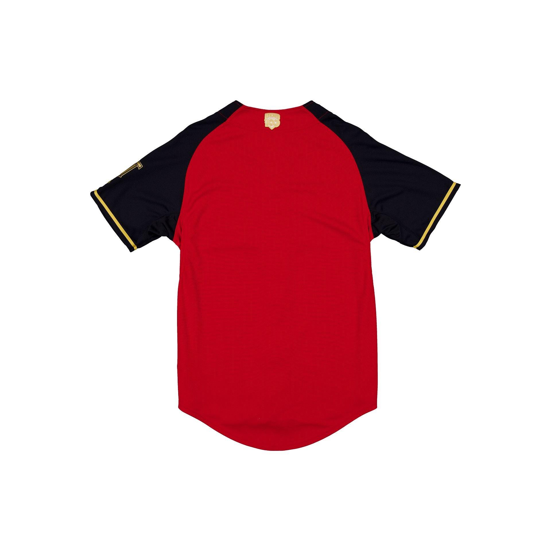 Toros de Tijuana LMB 100th Anniversary Red Alt Jersey Male Product Image