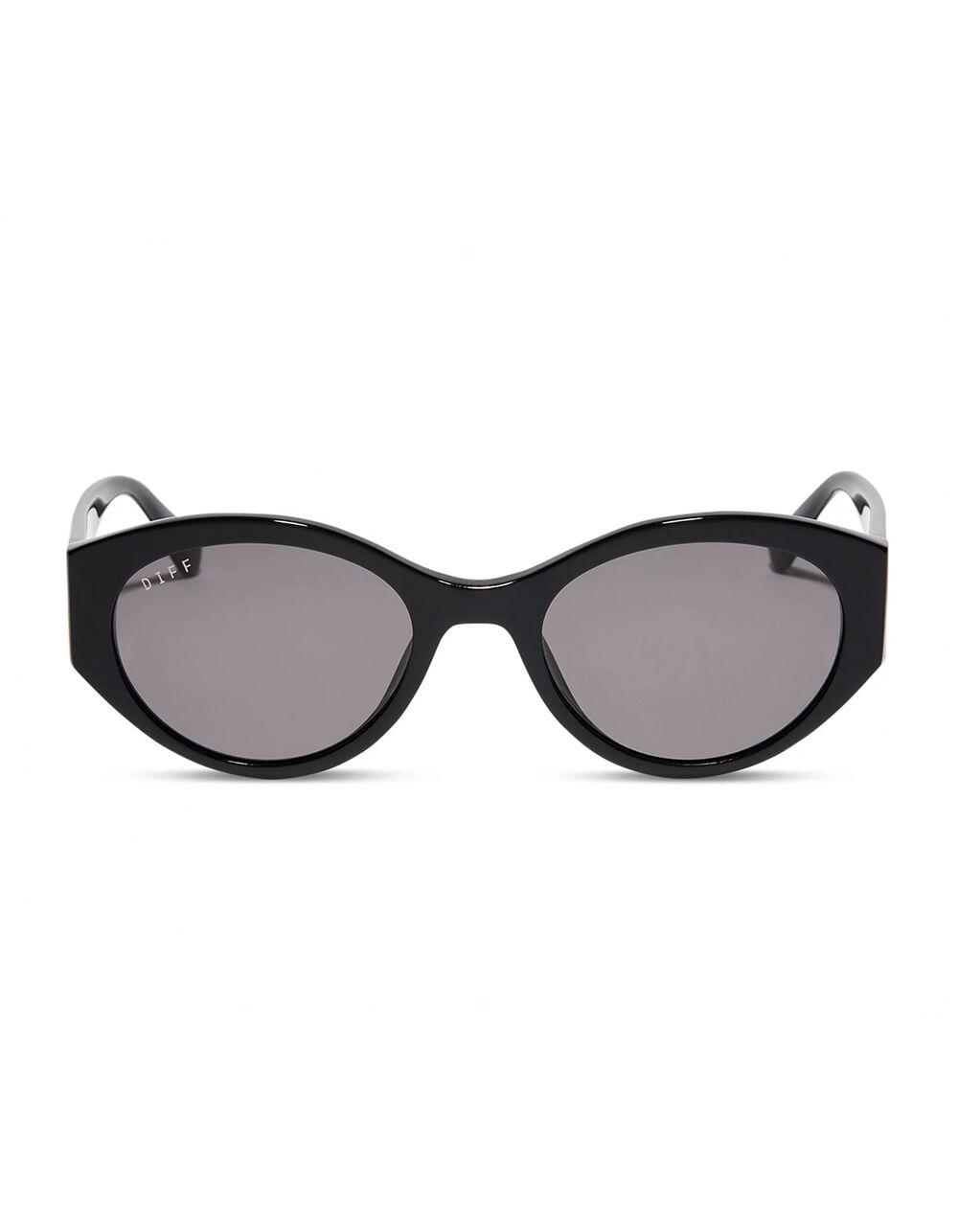 DIFF EYEWEAR Linnea Sunglasses - BLACK Product Image