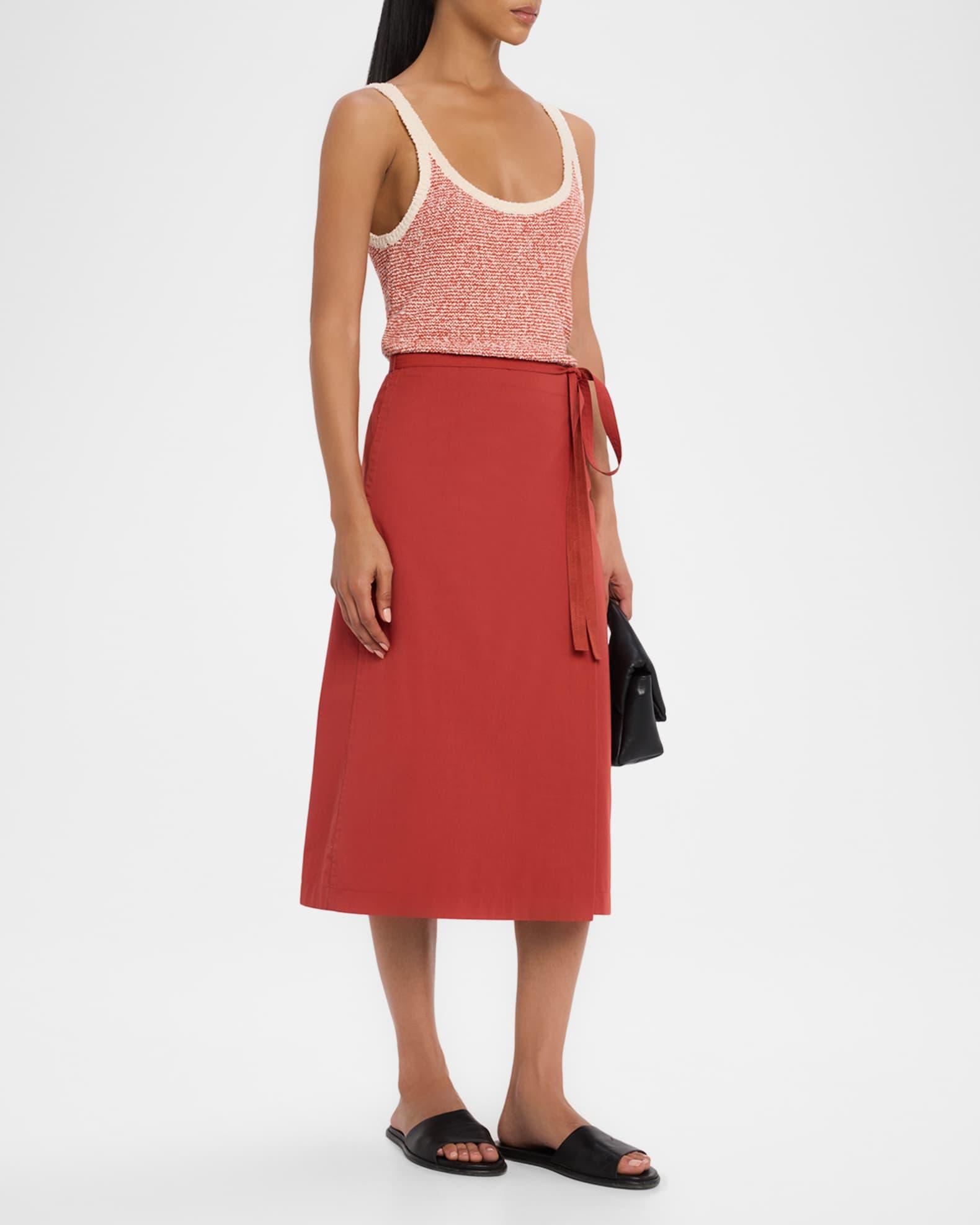 Straight Wrap Skirt  Product Image