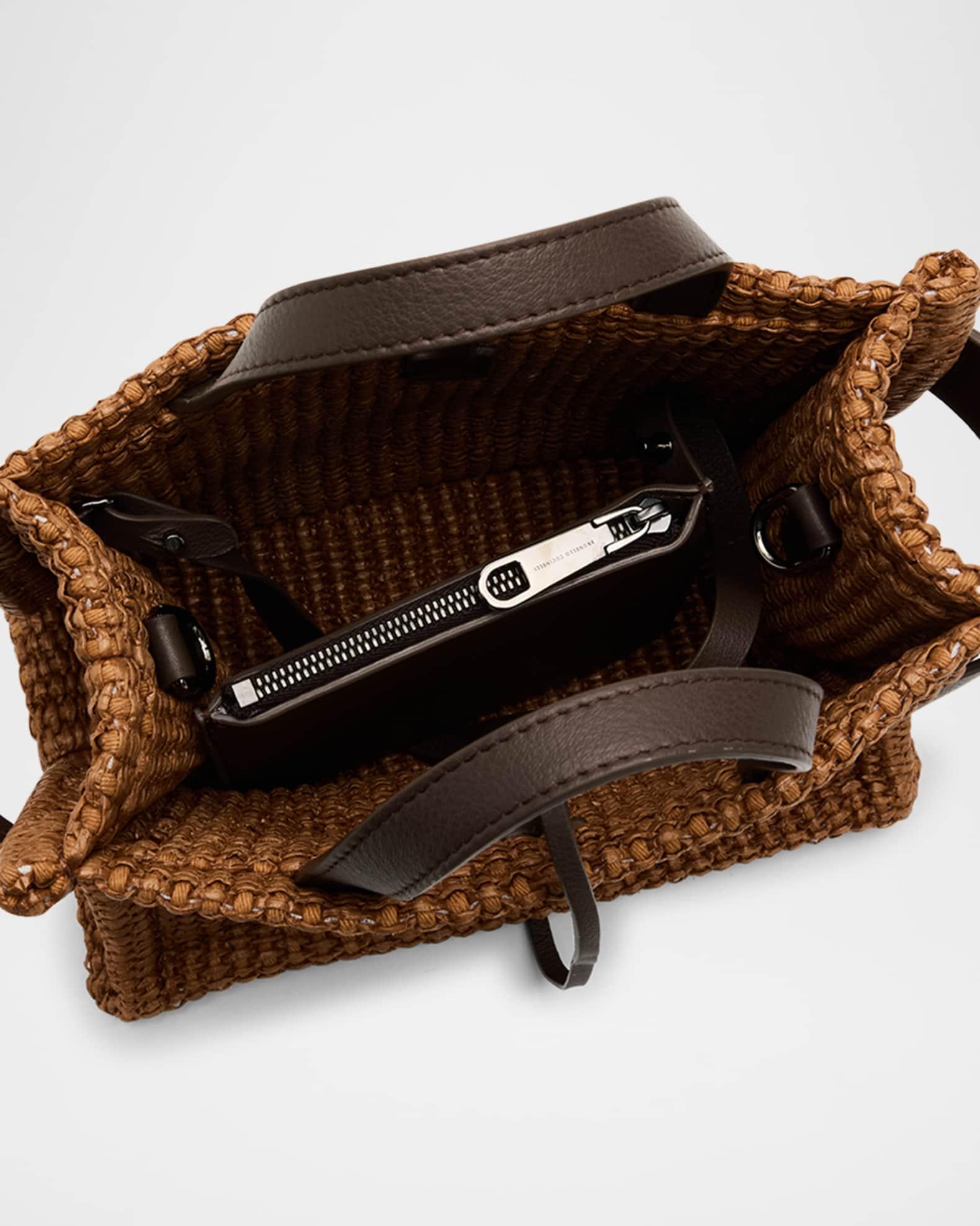 Essense Mini Raffia Tote Bag Product Image