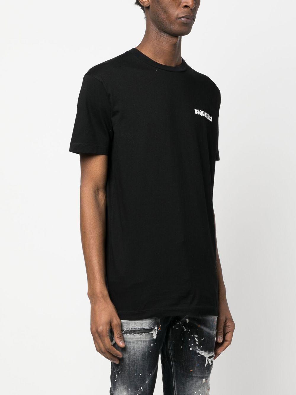 logo-print cotton T-shirt Product Image