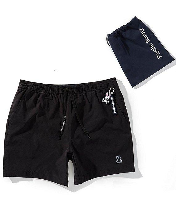 Psycho Bunny Samos Hydro Chromic 5 3/4#double; Inseam Printed Swim Trunks Product Image