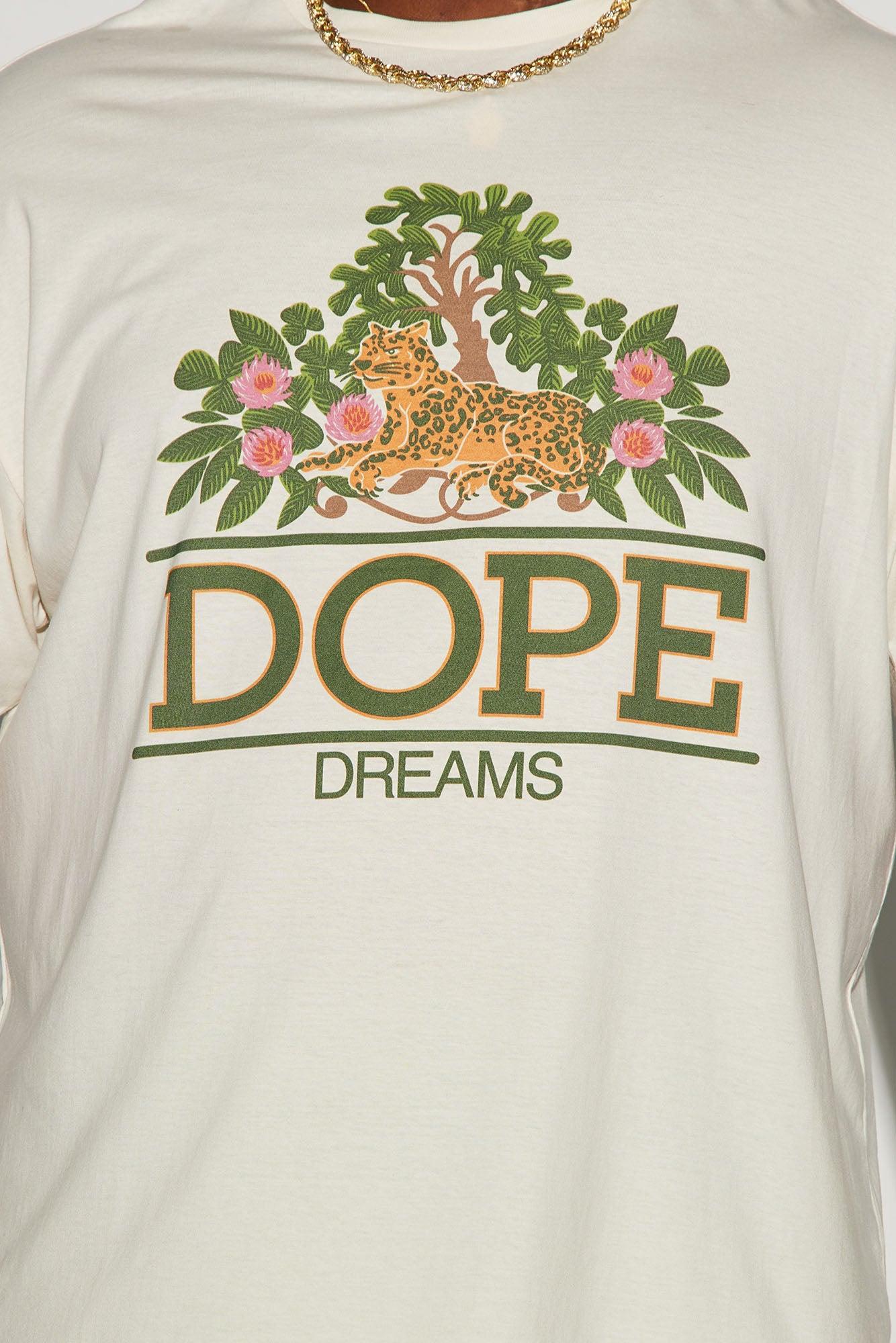 Dope Dreams Short Sleeve Tee - Off White Product Image