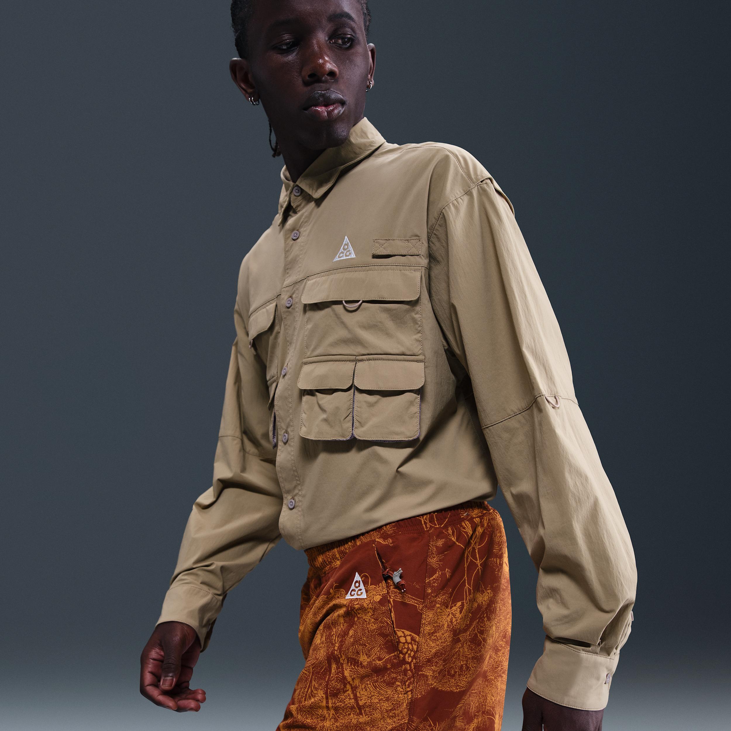 Mens Nike ACG Reservoir Goat Print Shorts | HJ2889-245 Product Image