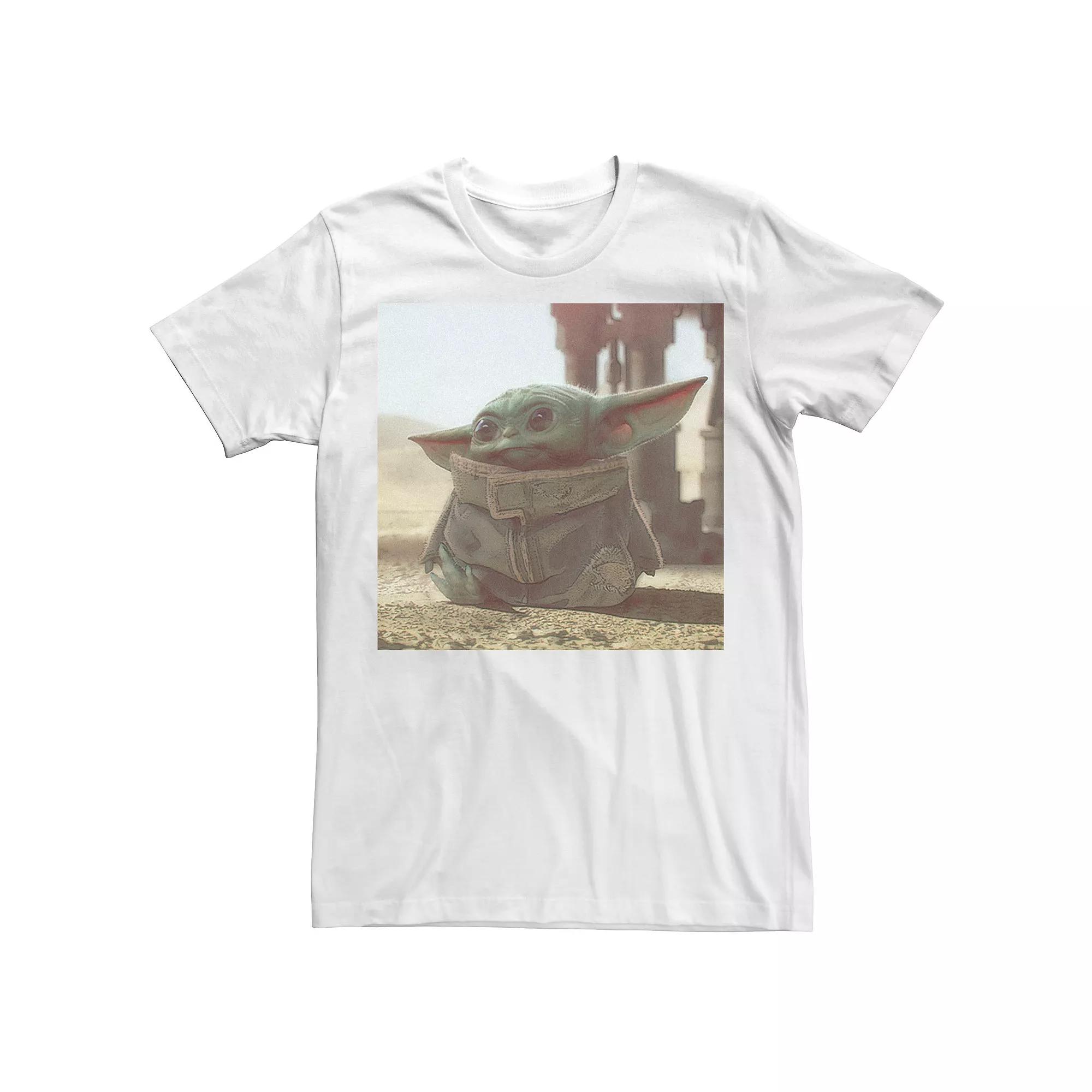 Men's Star Wars The Mandalorian The Child aka Baby Yoda Poster Tee,  Product Image