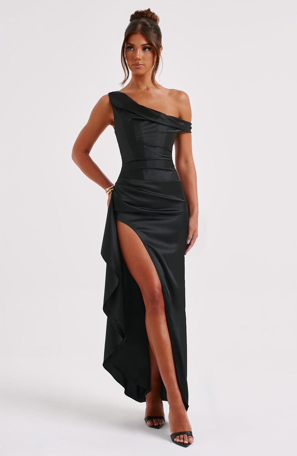 Juliene Maxi Dress - Black Product Image