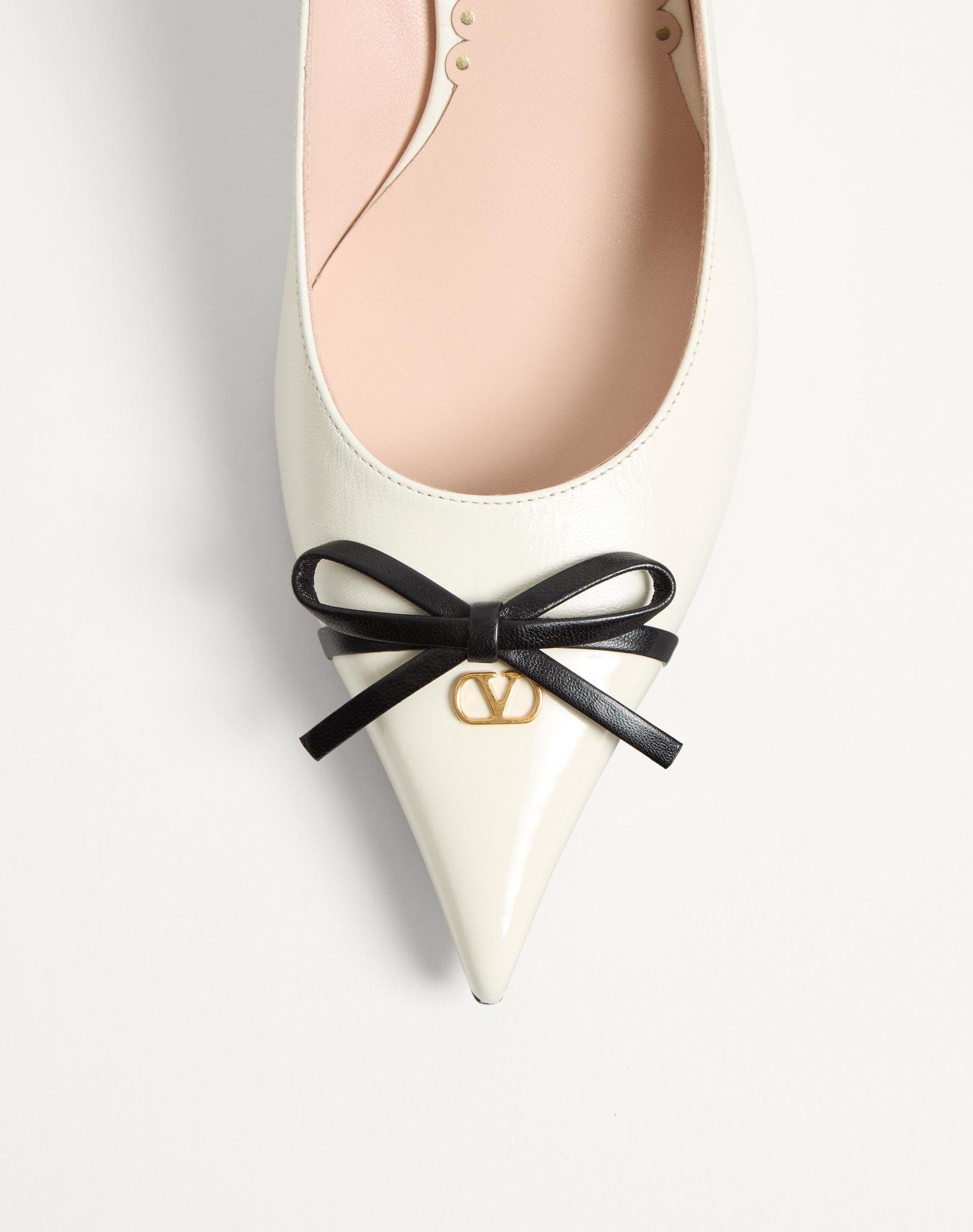 Bepointy Pump In Patent Leather And Kidskin 45Mm Product Image