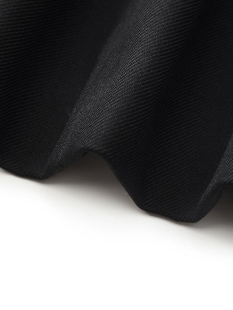 Worsted Wool Double-Breasted Women Blazer Product Image