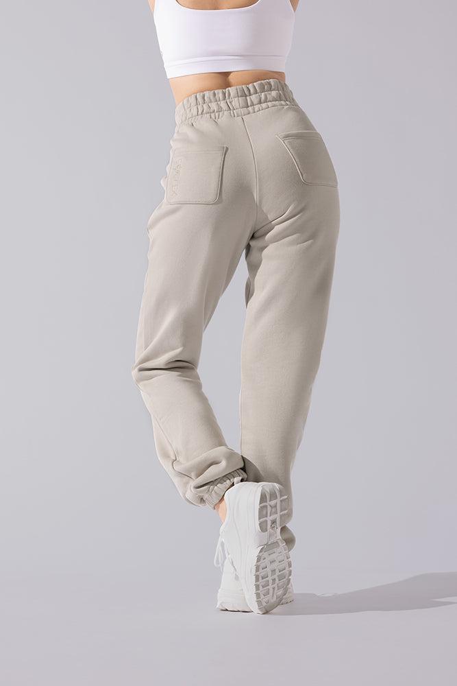 Cloud Rollover Sweatpant - Seashell Product Image