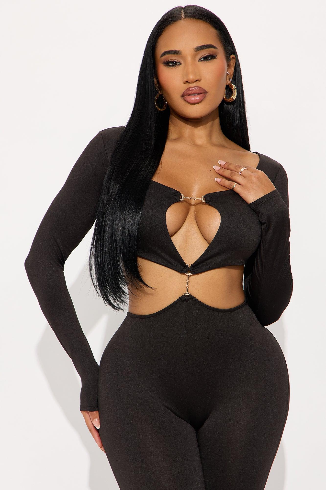 Camille Cut Out Jumpsuit - Black Female Product Image
