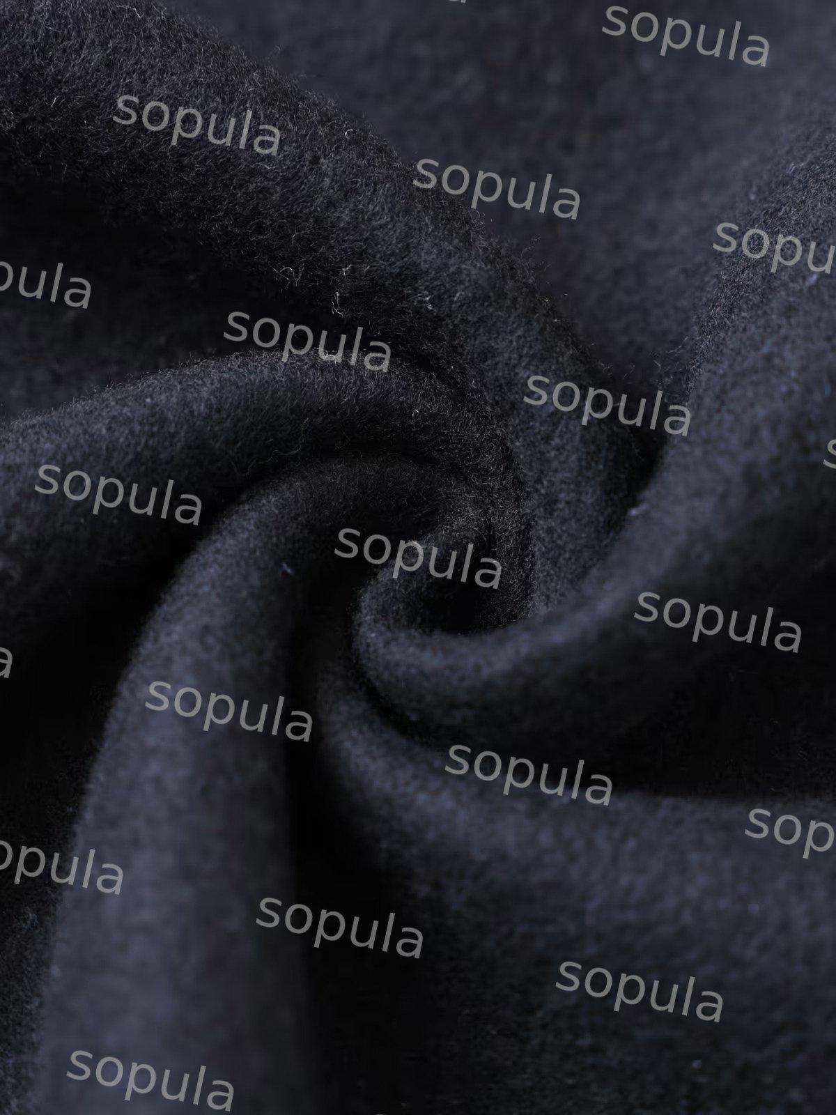 Sopula Are You Alive Or Just Existing Vintage Graphics Cotton Pocket Hoodie Product Image