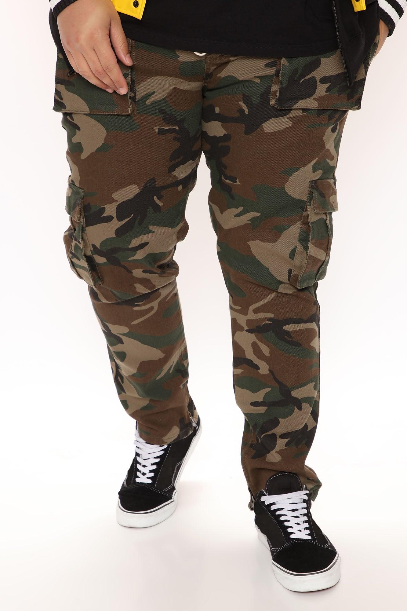 Hunter Slim Cargo Pants - Camouflage Product Image
