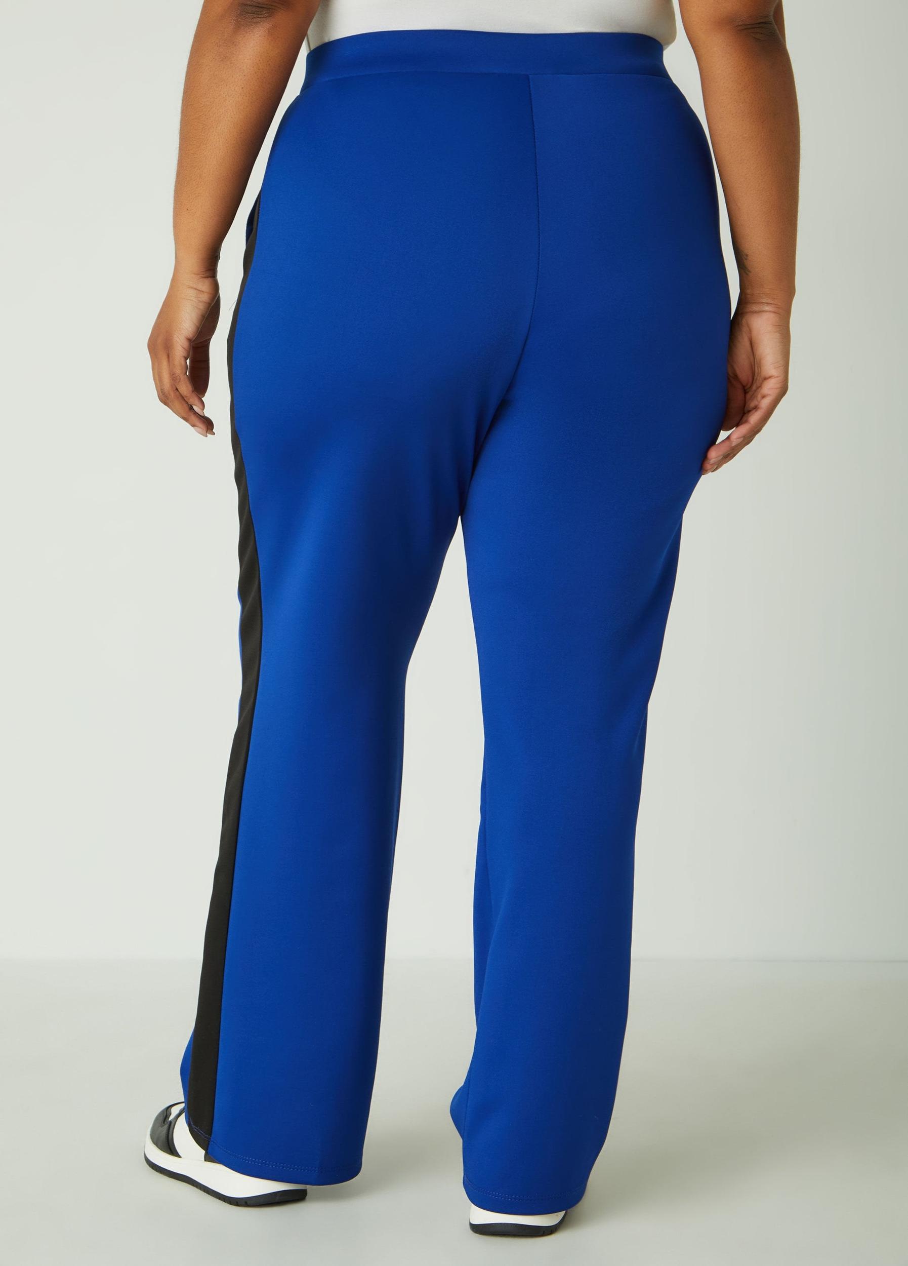 Seamed Striped Track Pants Product Image