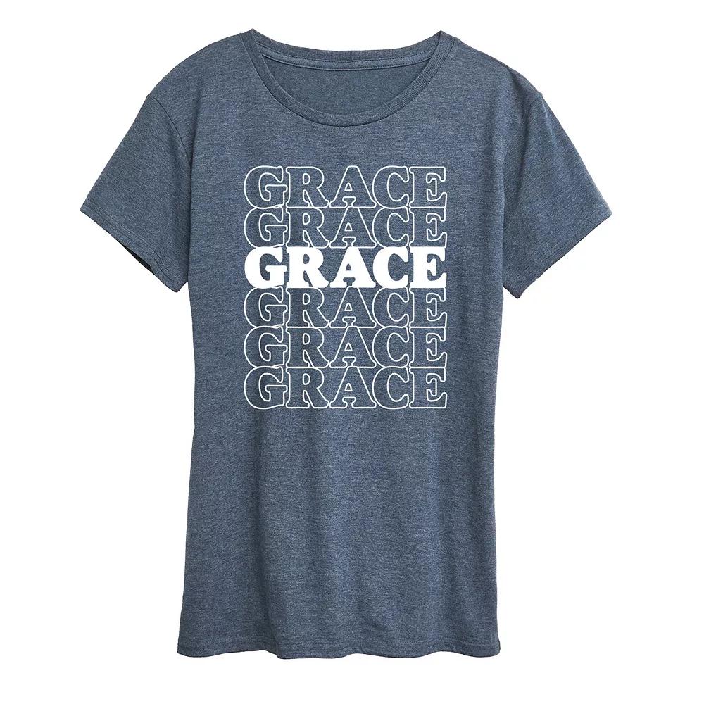 Women's Grace Stacked Graphic Tee,  Product Image