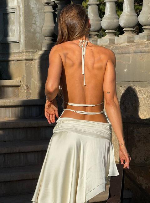 Legacy Halter Top Ivory Product Image