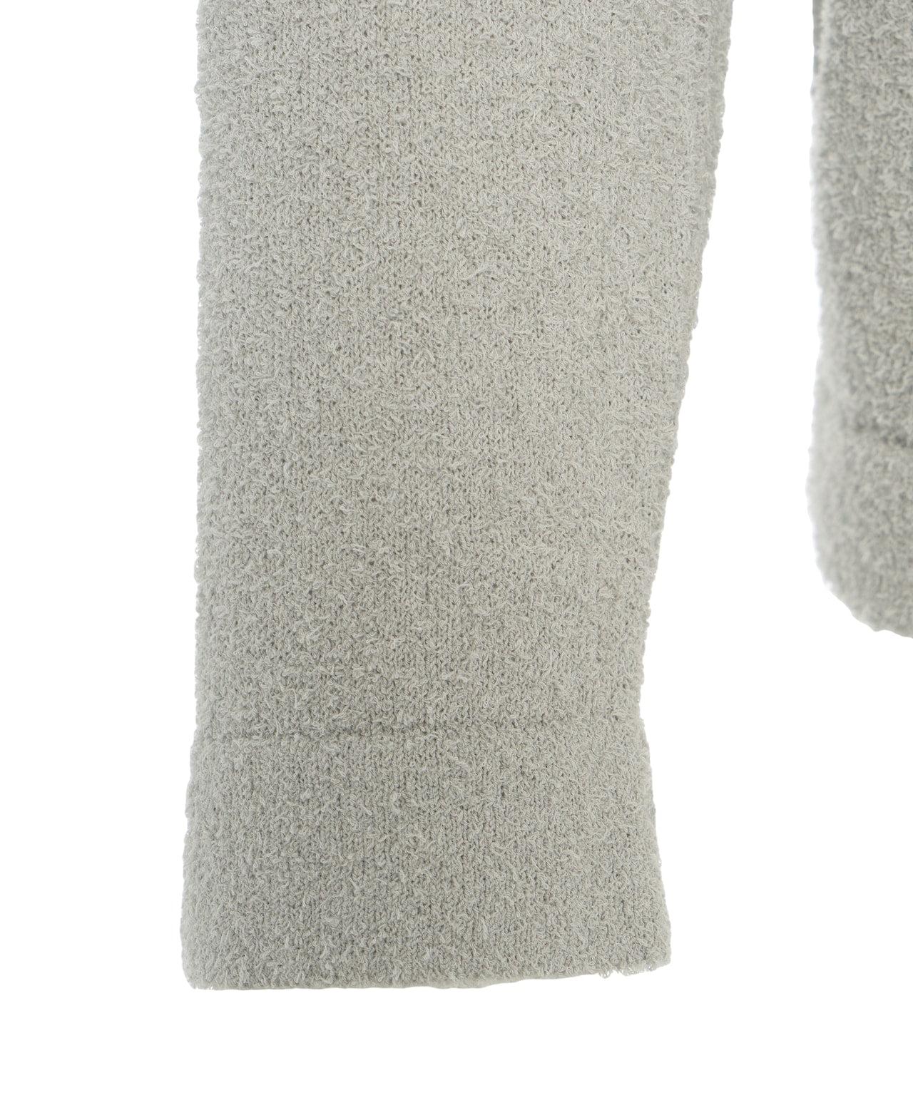 Boucle knit cardigan Product Image