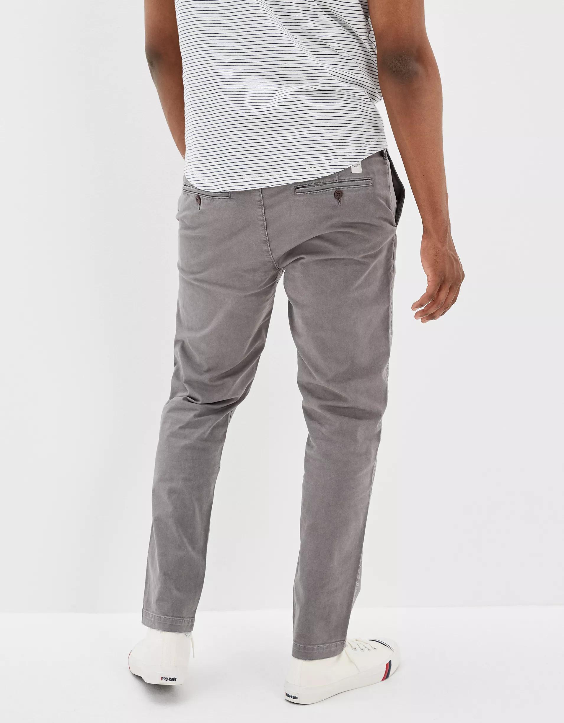 AE Flex Original Straight Lived-In Khaki Pant Product Image