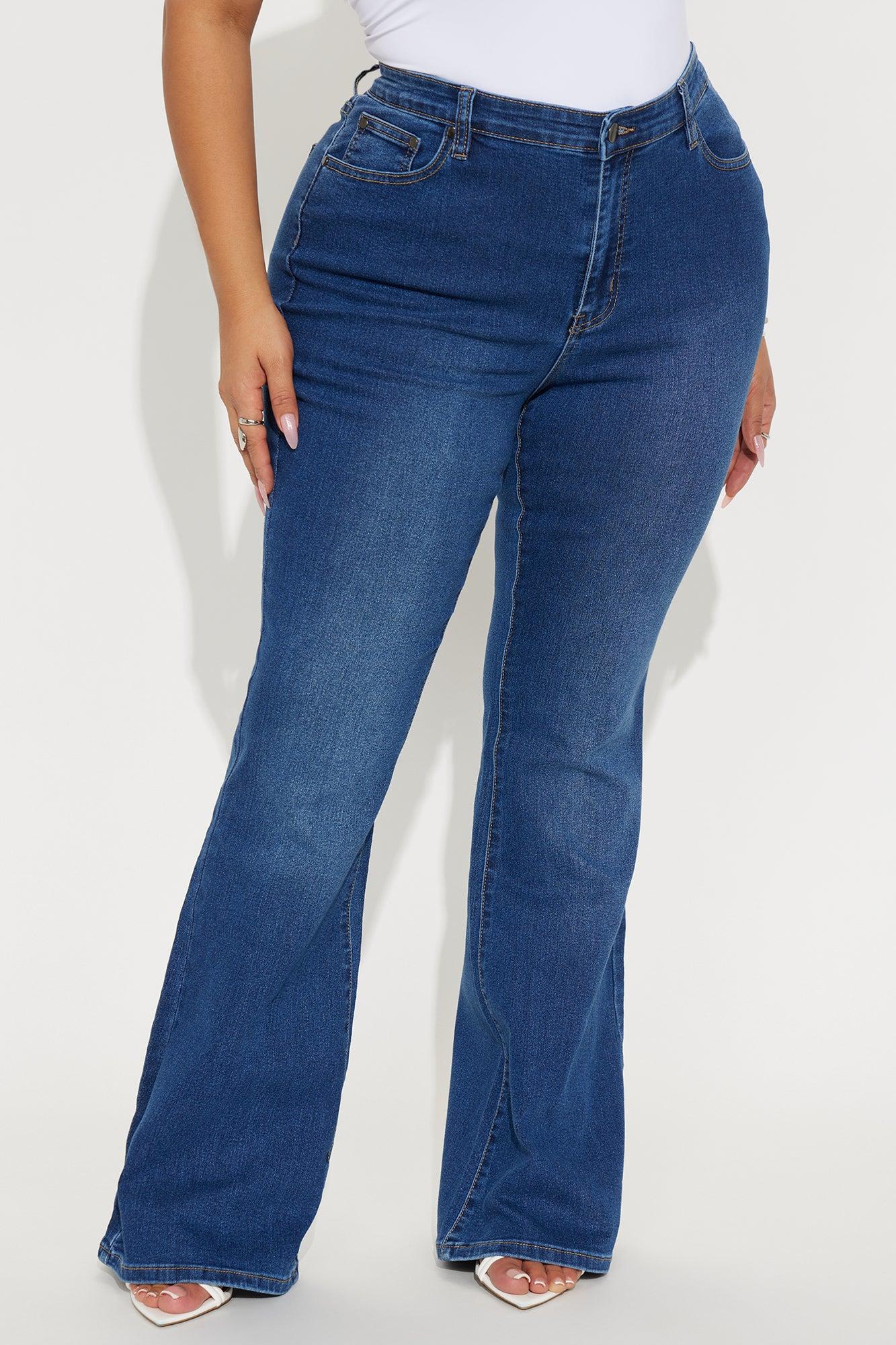 Everyday Low Rise Flare Jeans - Dark Wash Female Product Image