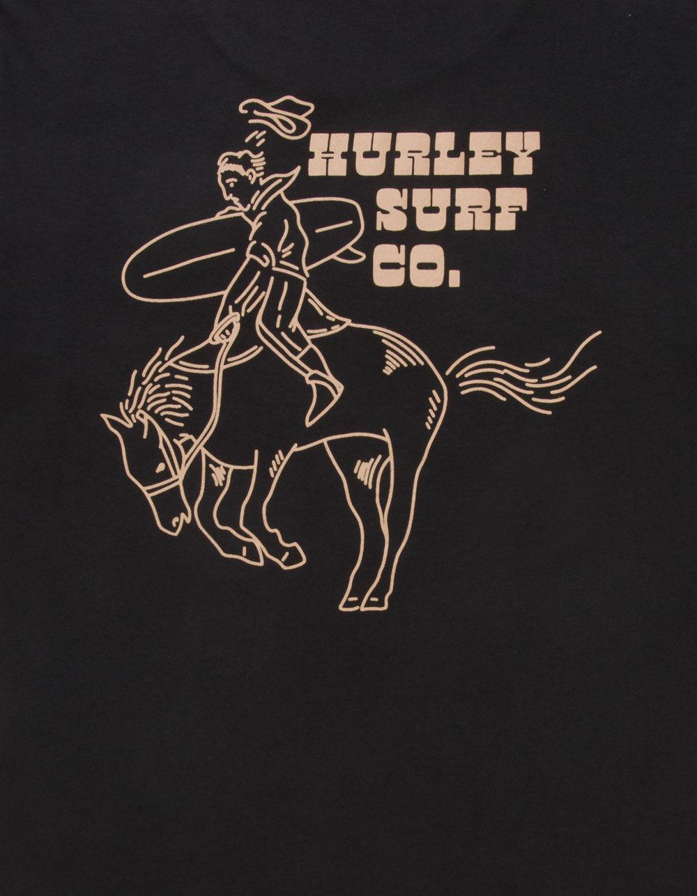 HURLEY Giddy Up Mens Tee - BLACK Product Image
