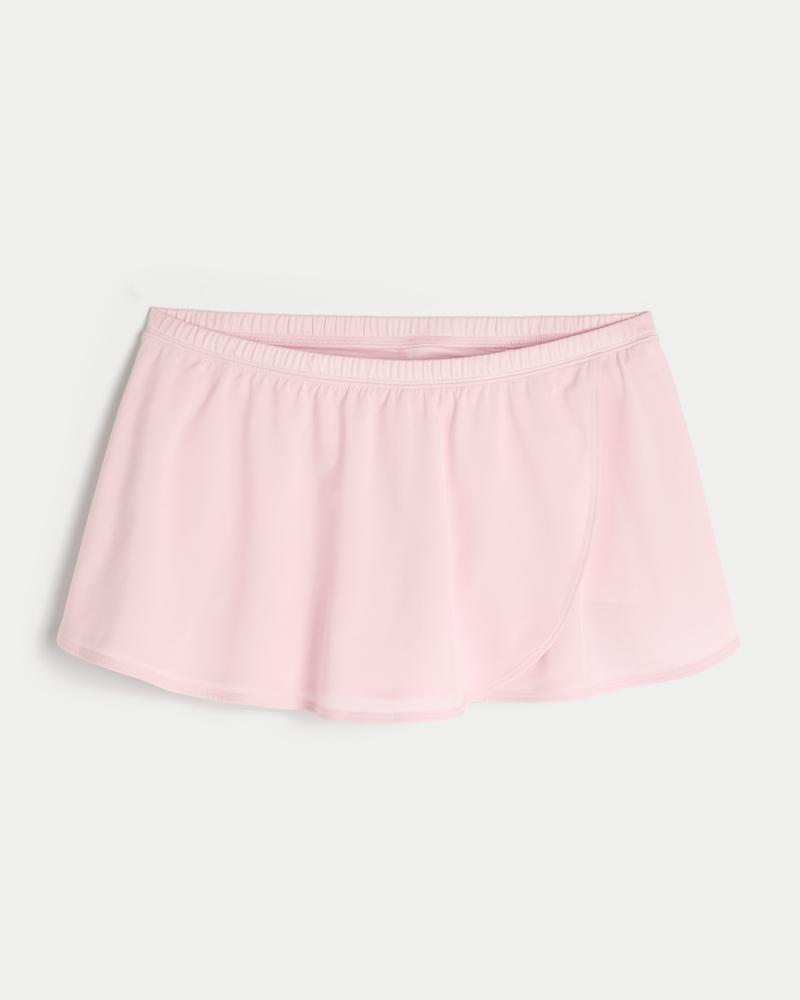 Gilly Hicks Mid-Rise Ballet Wrap Skortie Product Image