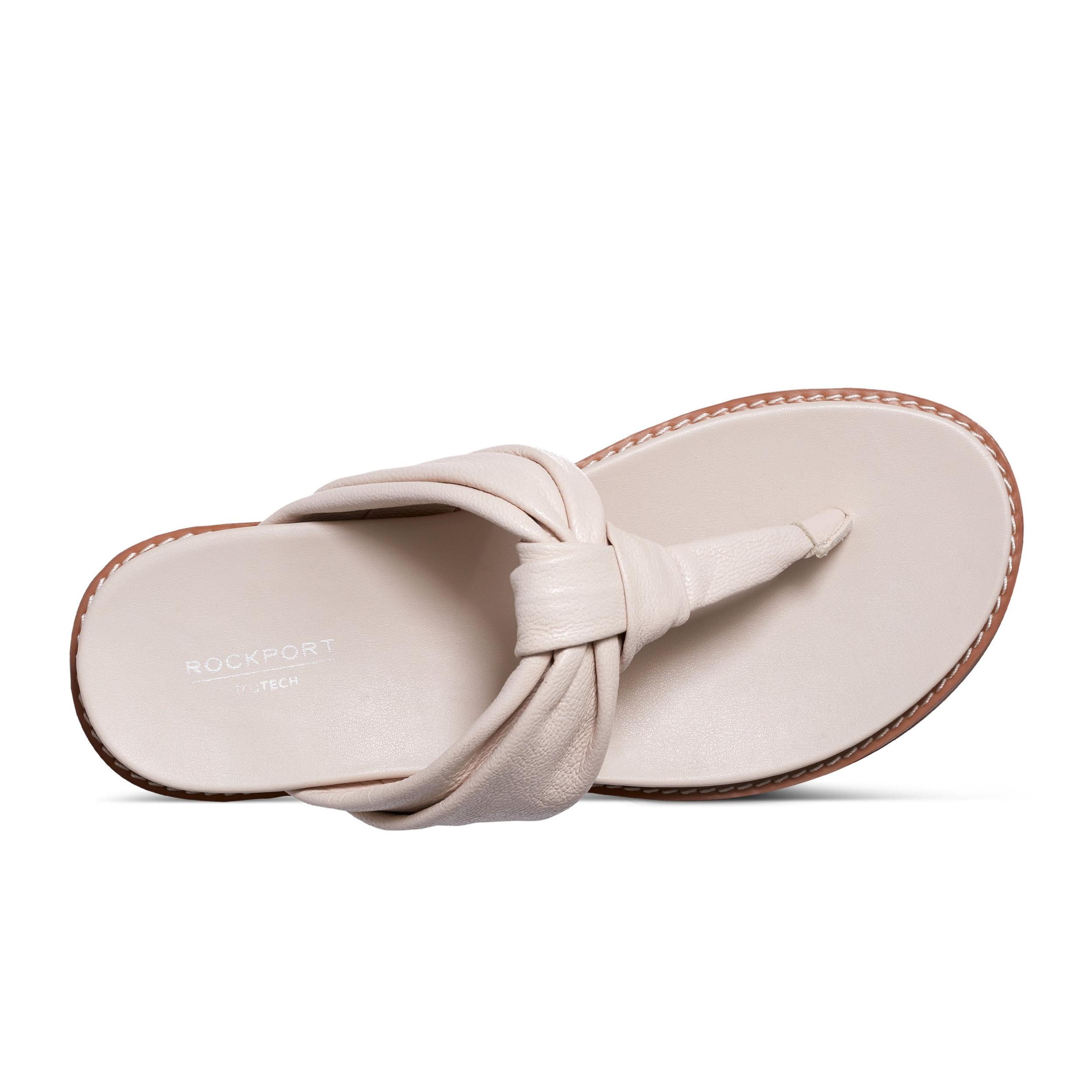 Women's Osarra Open Toe Thong Casual Flat Sandals Female Product Image
