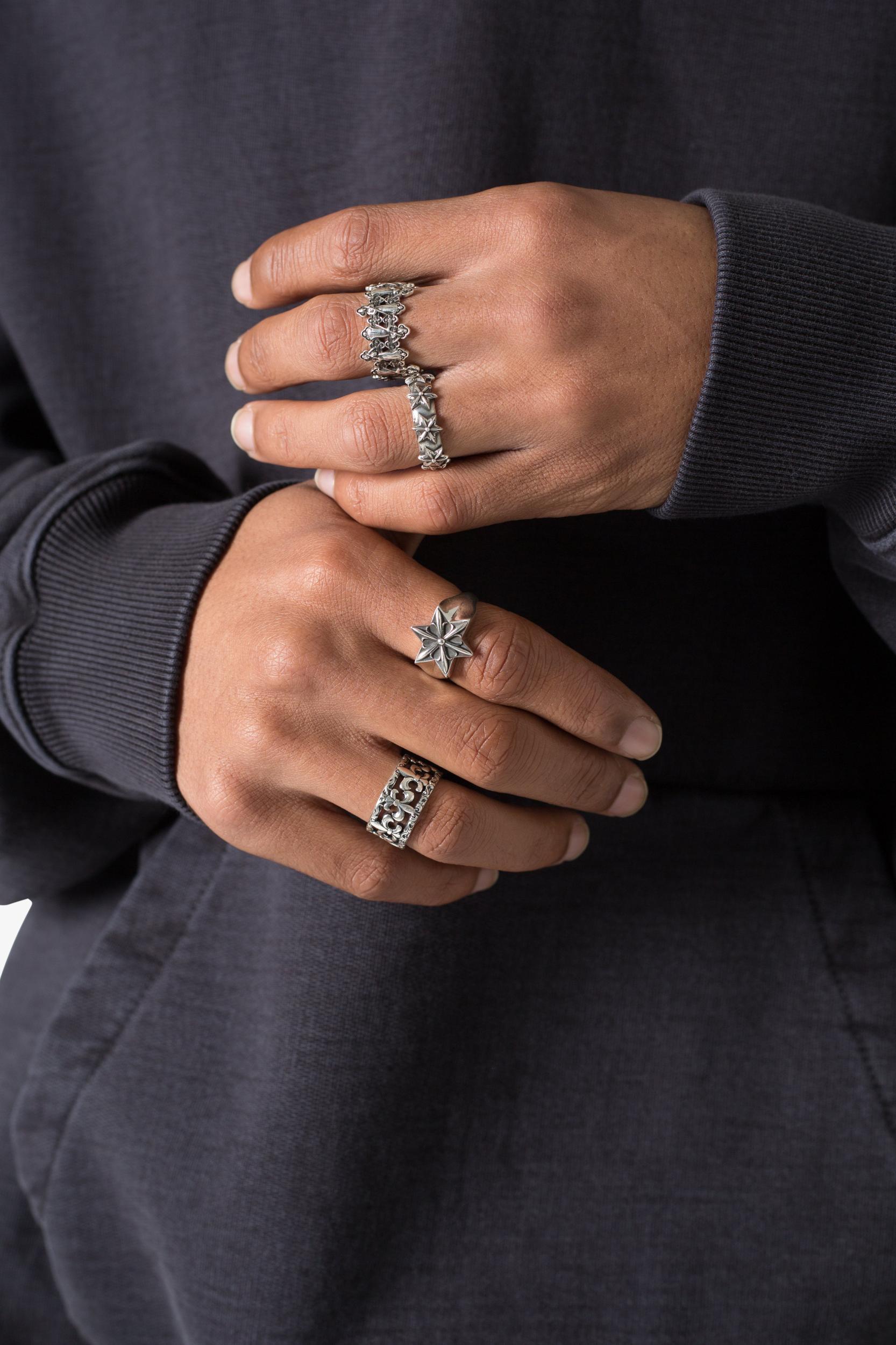 Reaper Sterling Silver Ring - SIlver Product Image