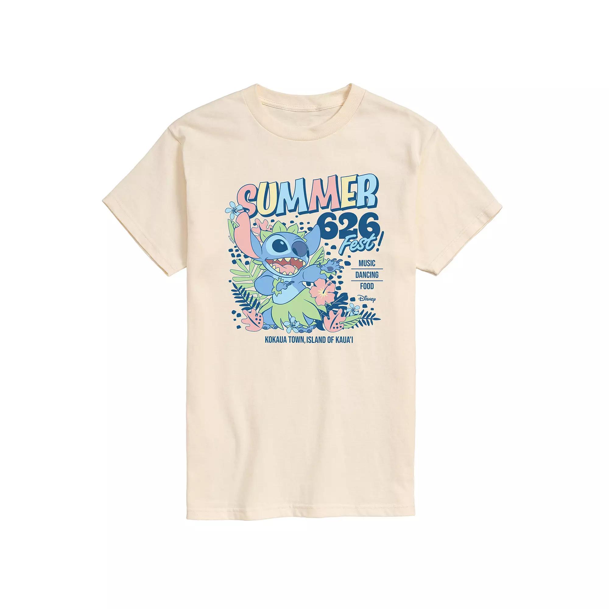 Disney's Lilo & Stitch Men's Summer 626 Fest Graphic Tee,  Product Image