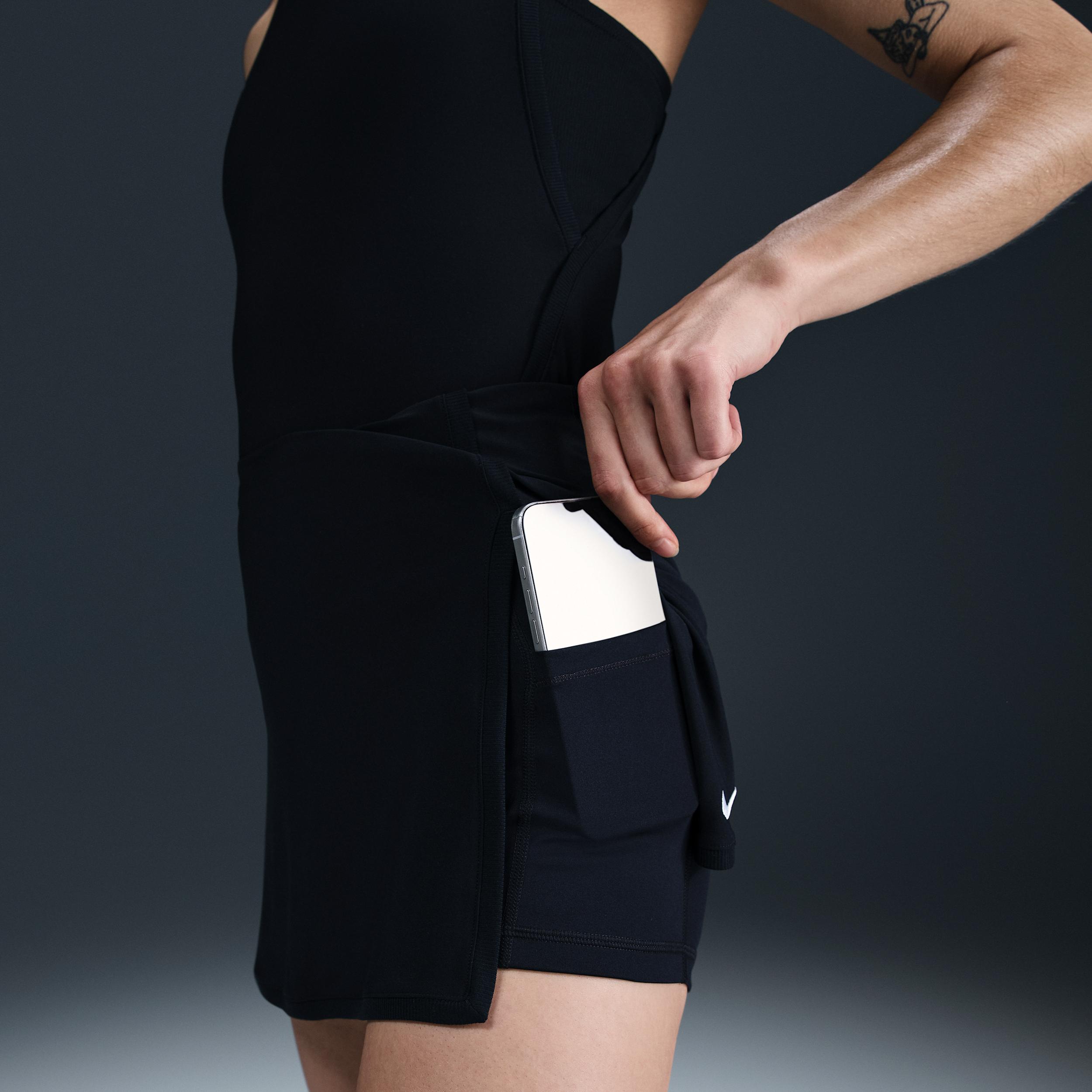 Nike Womens Victory Dri-FIT Straight Tennis Skirt | FD5574-010 Product Image