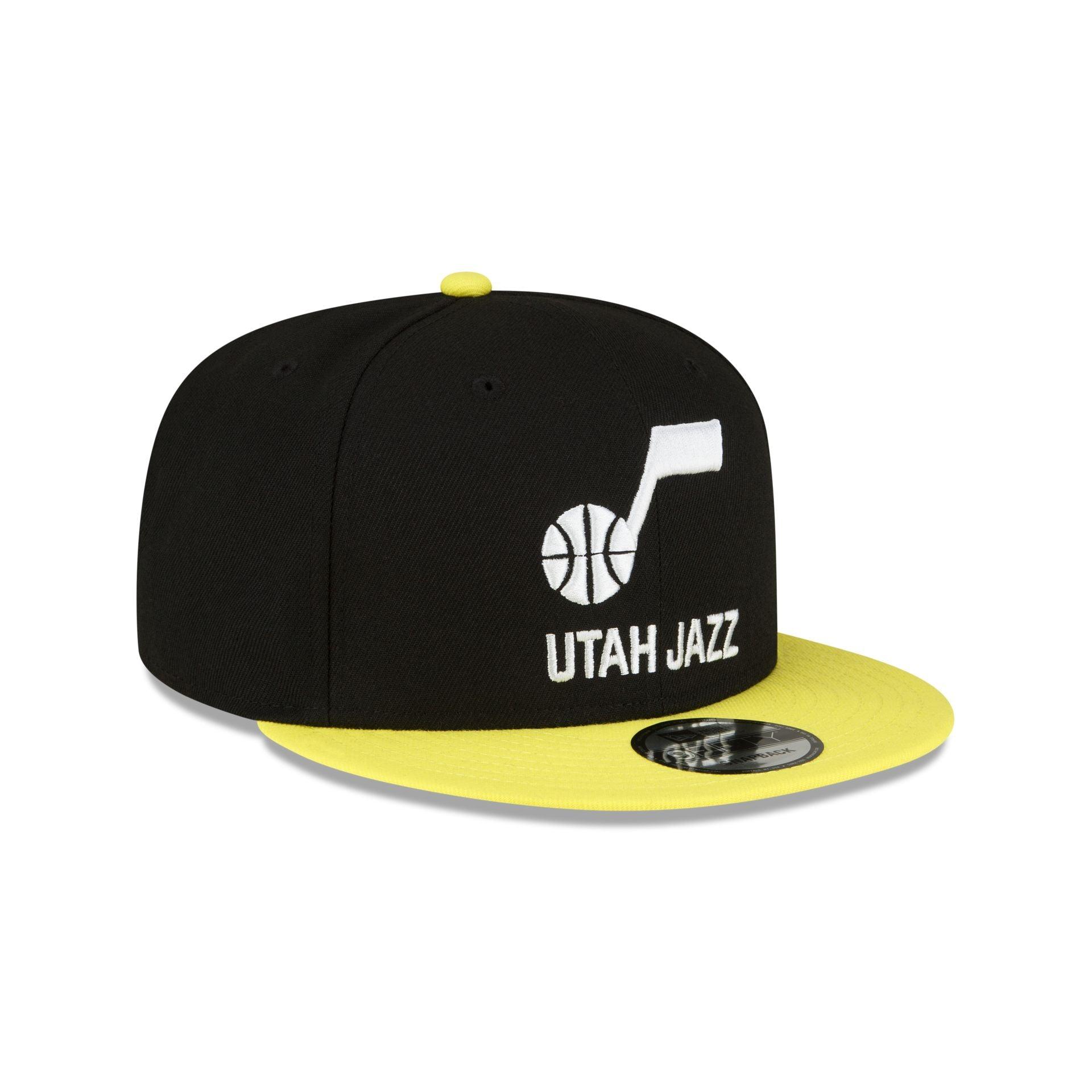 Utah Jazz Basic Two Tone 9FIFTY Snapback Hat Male Product Image