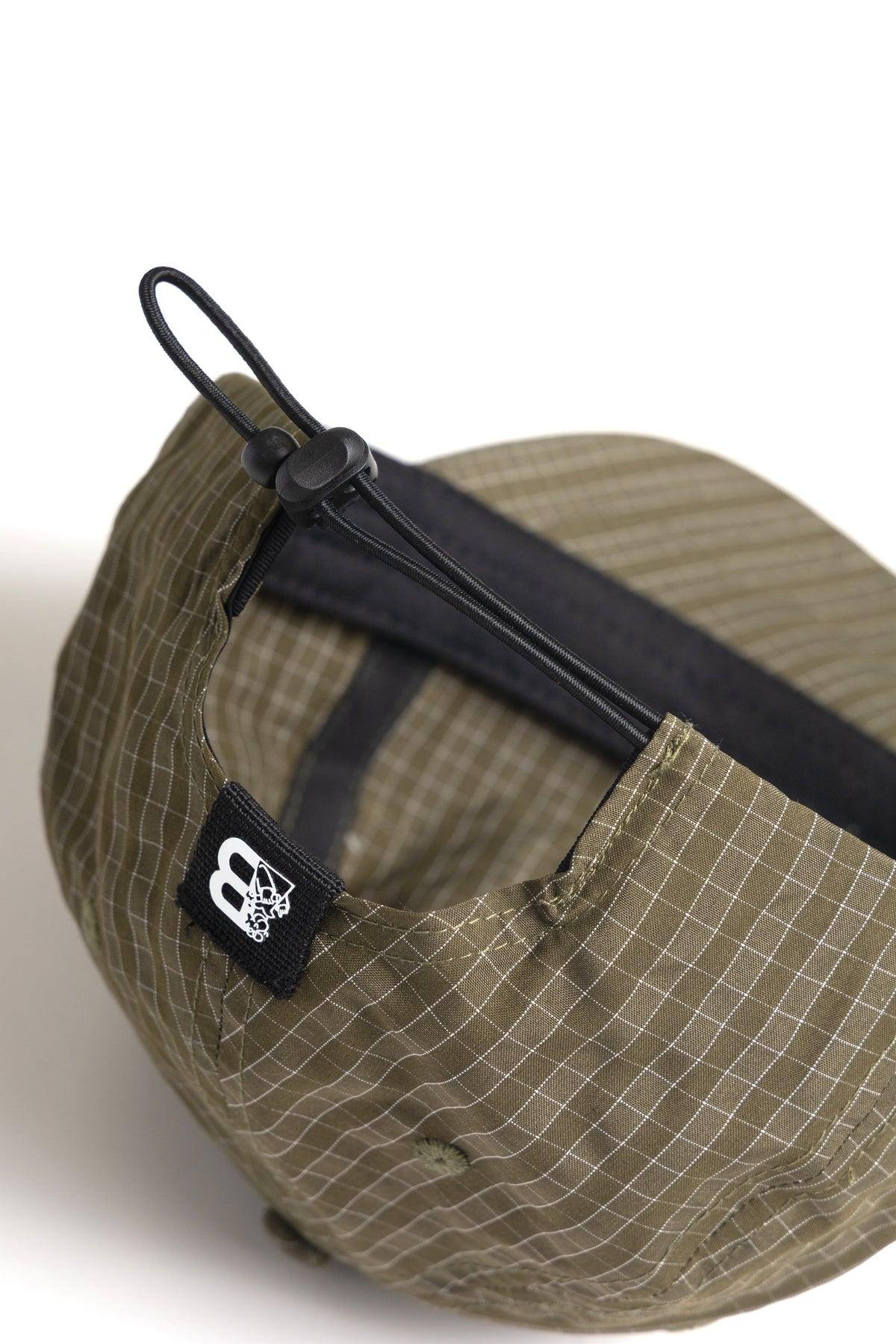 Blacksmith - Grid Check Cap - Olive Product Image