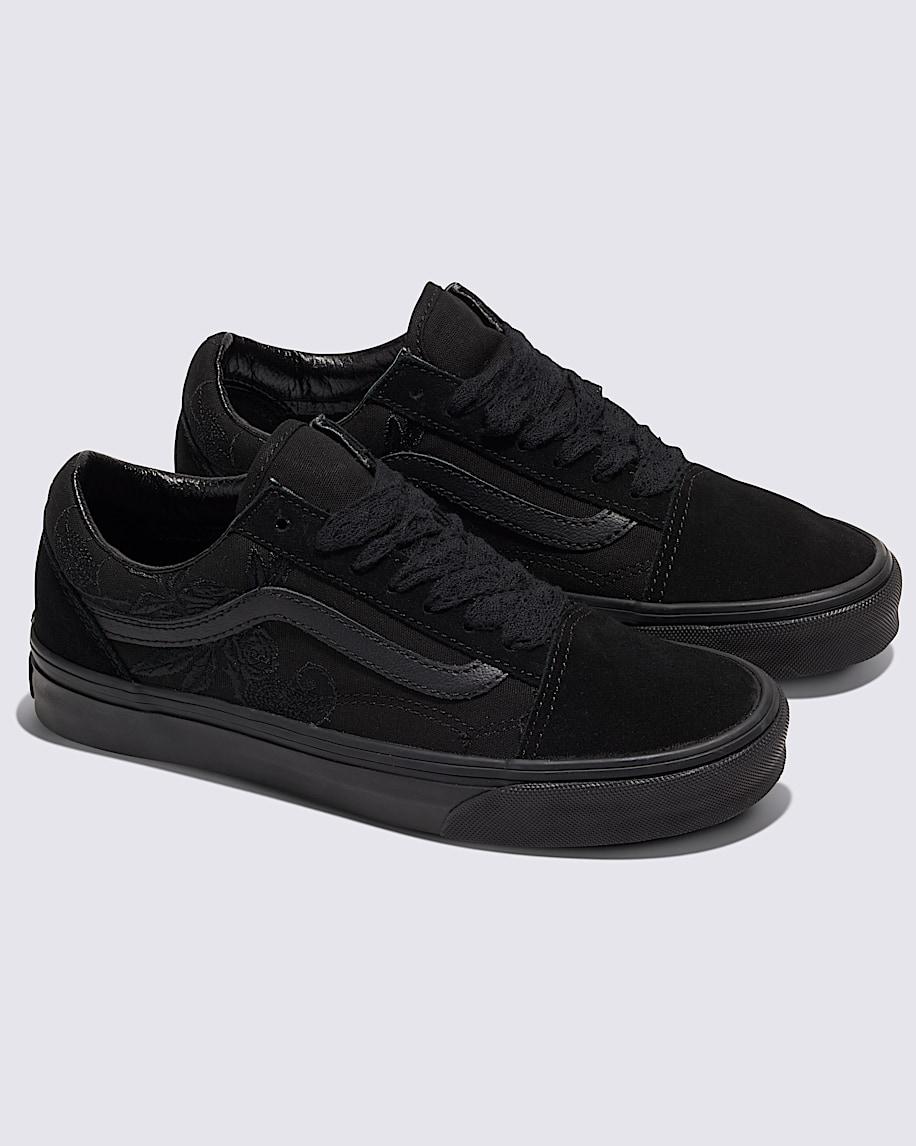 Old Skool Halloween Shoe in In The Shadows Black| Vans US Product Image