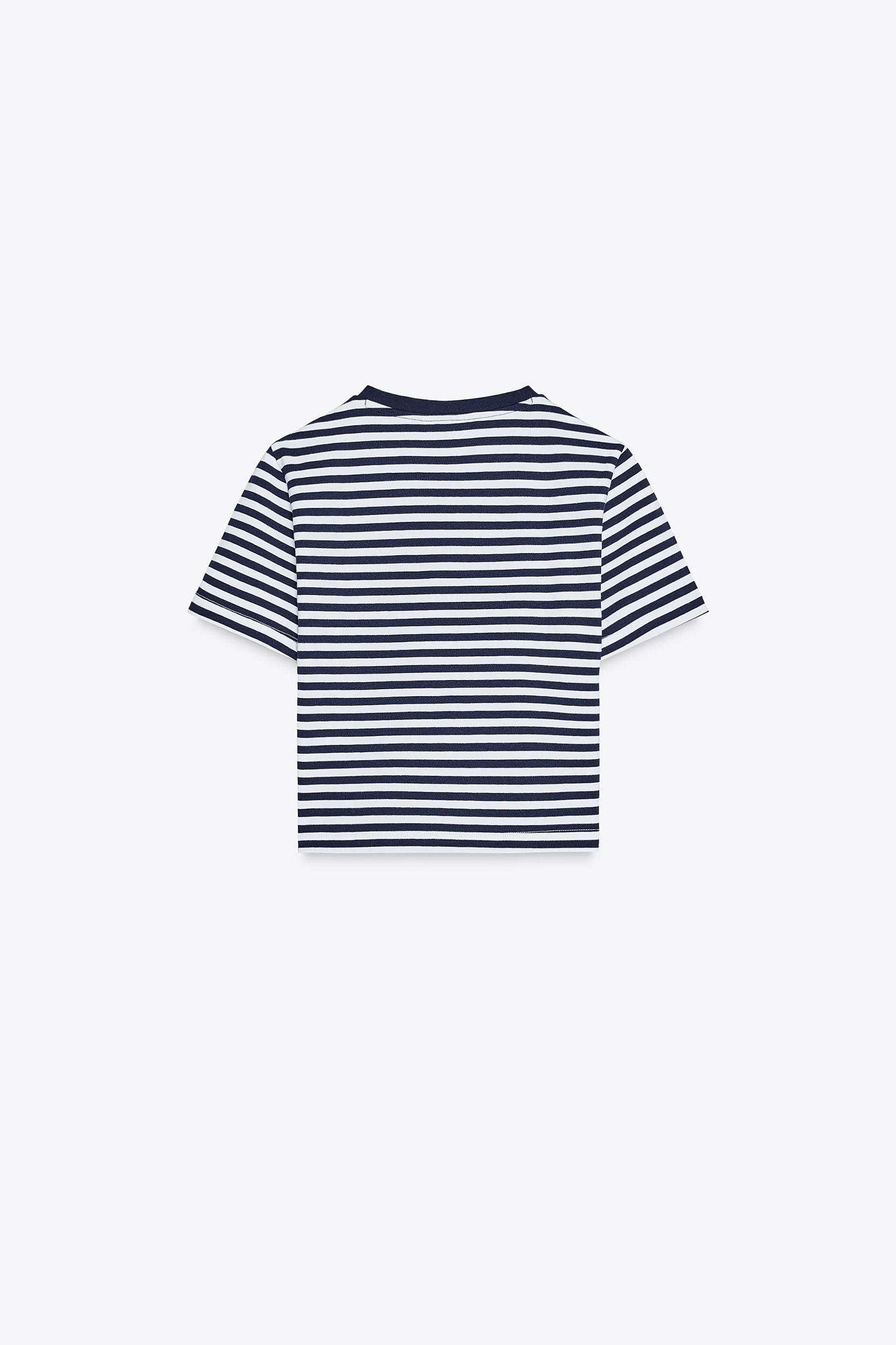 CROPPED STRETCH T-SHIRT Product Image