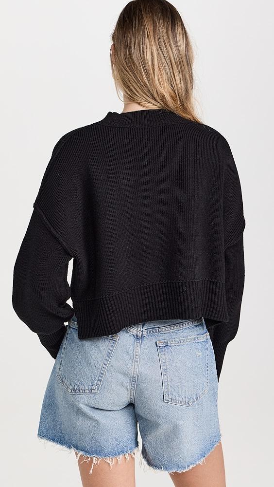 Free People Easy Street Crop Pullover Sweater | Shopbop Product Image