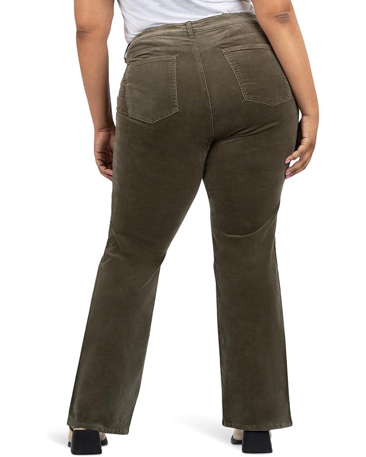 Plus Size Charlotte High Rise Fab Ab Wide Leg-Roll Up Product Image